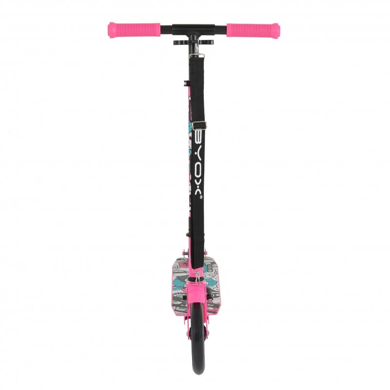 Тротинетка Monster розов